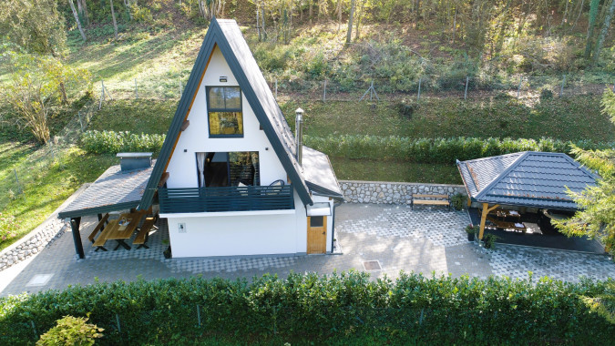 Au&szlig;enbereich und Umgebung, Forest house Niko mit Sauna und Jacuzzi, Johi, Gorski Kotar, Kroatien Johi